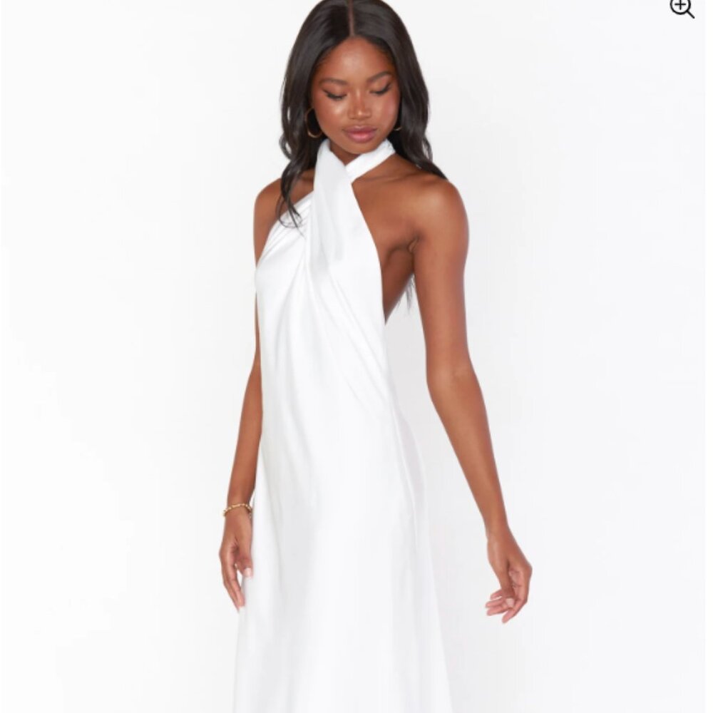 Jasmine Halter Dress Maxi
